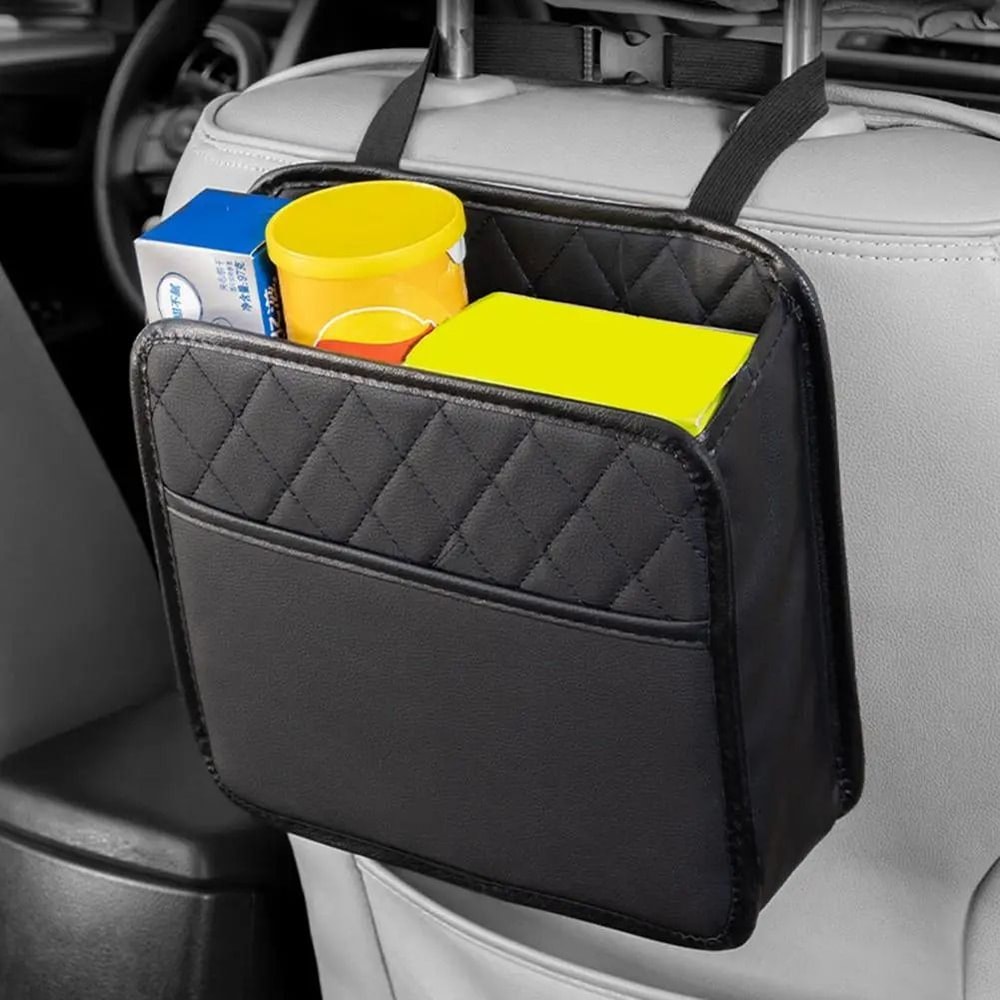 Large Capacity Car Seat Back Organizer Waterproof Auto Storage Hanging Bag 6