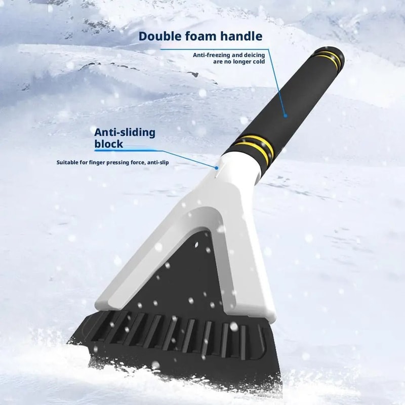Multi Functional Car Snow Scraper Ice Scraper Tool For Windshield Cleaning 5