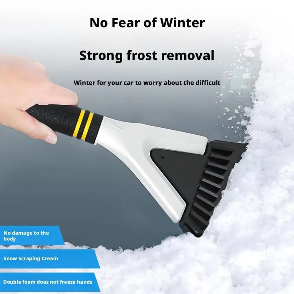 Multi Functional Car Snow Scraper Ice Scraper Tool For Windshield Cleaning 6