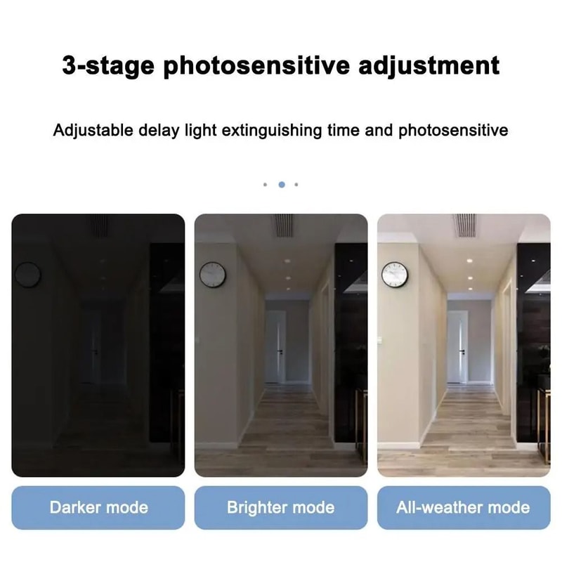 Adjustable Infrared Sensor Lamp Holder E27 Motion Sensor Light Adapter 3