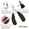 Stainless Steel Dead Skin Nail Clipper Precision Cuticle Nipper With Anti Slip Handle 5