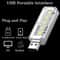 Portable USB Night Light Touch Control Mini LED Night Lamp DC 5V 4