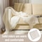 Nordic Knitted Sofa Blanket Solid Color Waffle Knit Blanket For Home Comfort 10