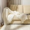 Nordic Knitted Sofa Blanket Solid Color Waffle Knit Blanket For Home Comfort 6