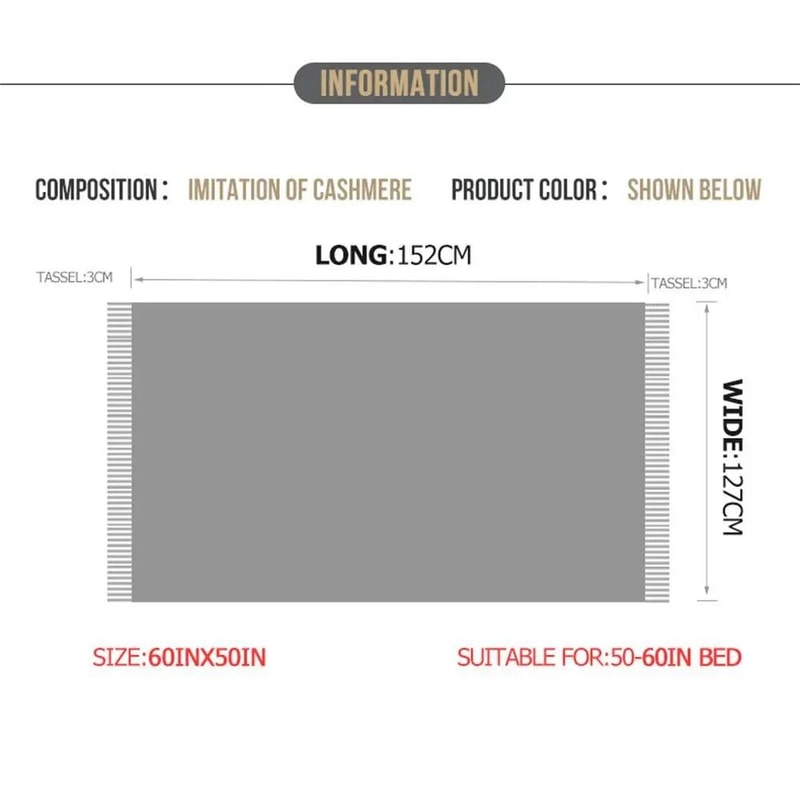 Nordic Knitted Sofa Blanket Solid Color Waffle Knit Blanket For Home Comfort 8