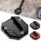 Enlarged Motorcycle Side Stand Pad Anti Slip Kickstand Support Sleeve 0