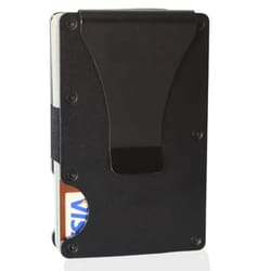 slim mens card holder wallet lightweight minimalist credit card case