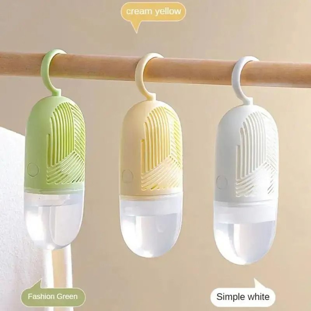 Hanging Wardrobe Dehumidifier Moisture Absorber Anti Mold Closet Protector 0