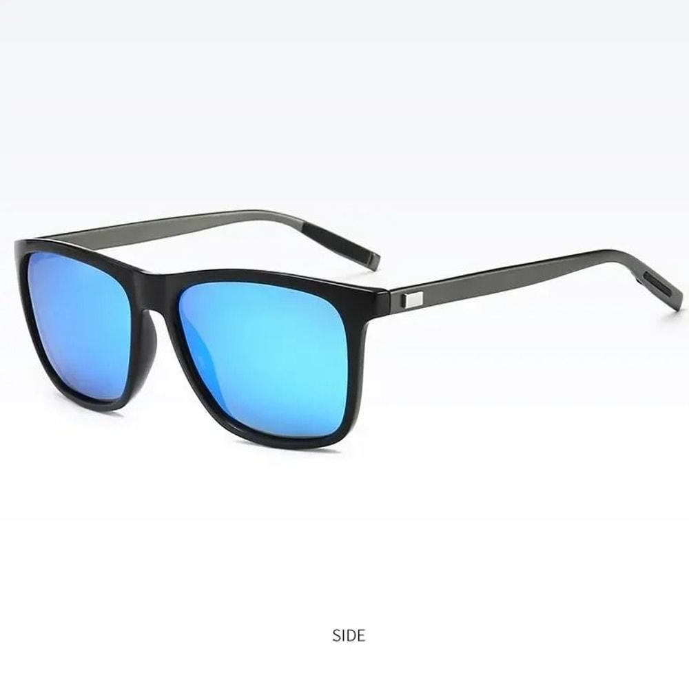 Mens Polarized Driving Sunglasses Aluminum Magnesium UV400 Lightweight Frame 1