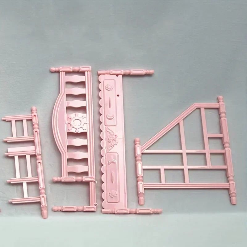 Princess Bunk Bed With Playhouse Double Bed European Style For Girls 5