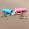 Cute Ice Cup Keychain Lipstick Holder Flower Pendant Bag Charm 9