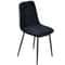 Velvet Shell Chair Cover Stretch Seat Protector For Bar And Dining Chairs 10