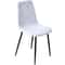 Velvet Shell Chair Cover Stretch Seat Protector For Bar And Dining Chairs 11