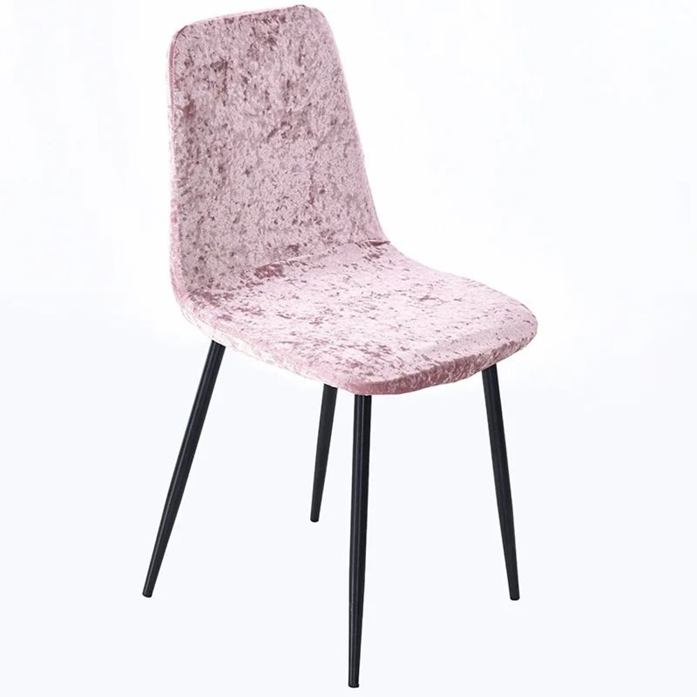 Velvet Shell Chair Cover Stretch Seat Protector For Bar And Dining Chairs 5