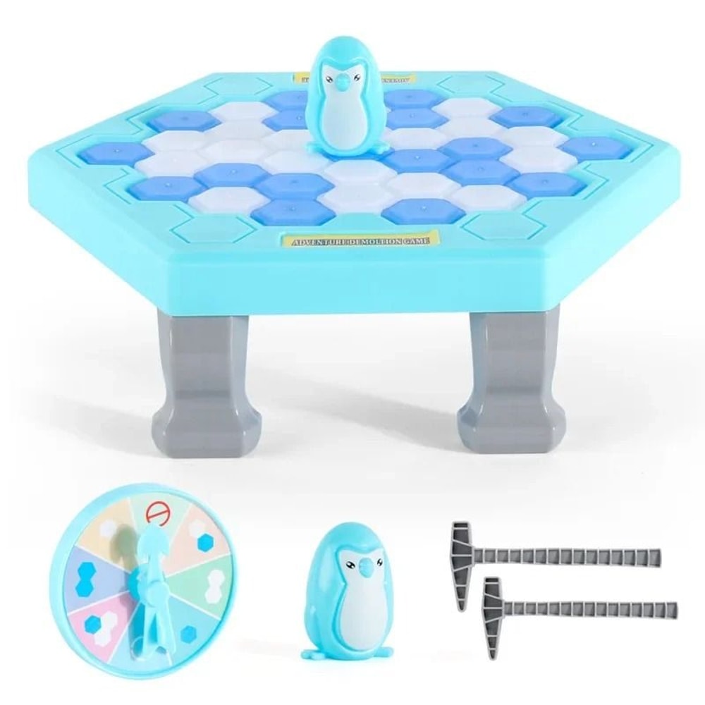 Penguin Ice Breaking Board Game Interactive Family Table Game For Kids 1