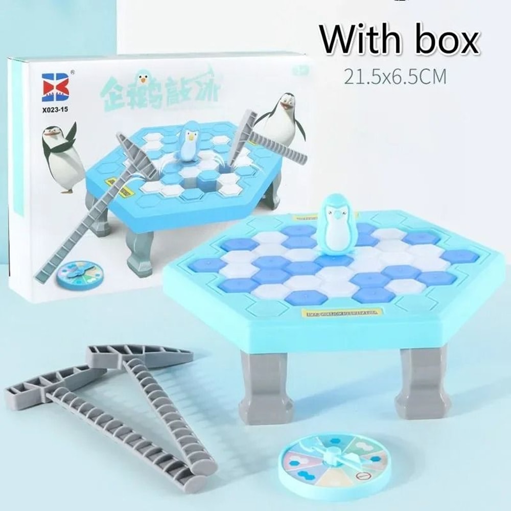Penguin Ice Breaking Board Game Interactive Family Table Game For Kids 2