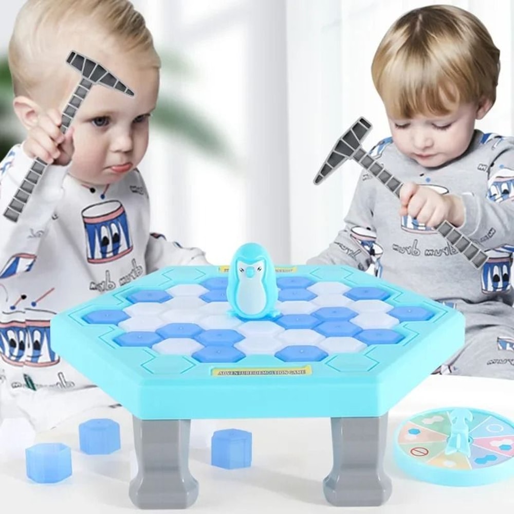 Penguin Ice Breaking Board Game Interactive Family Table Game For Kids 4
