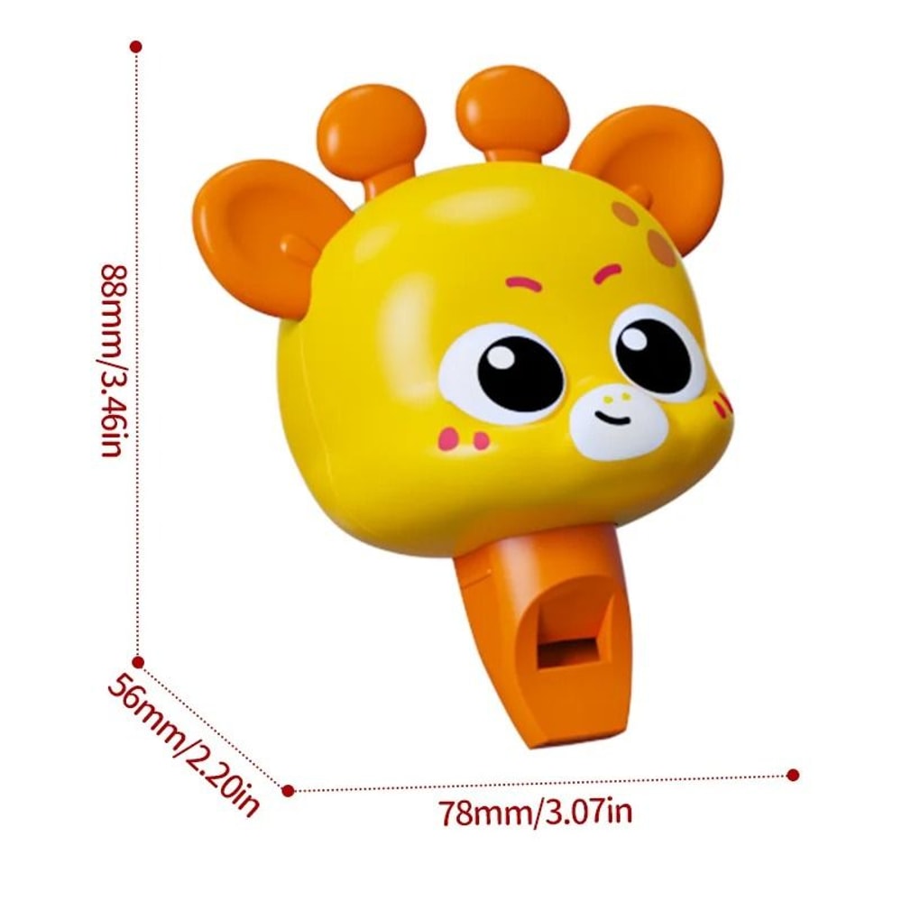 Giraffe Baby Whistle Toy Fine Motor Skills Learning Toy 1