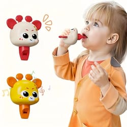 giraffe baby whistle toy fine motor skills learning toy