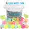 Glow In The Dark Animal Squishy Stress Toys Party Favor Set 1