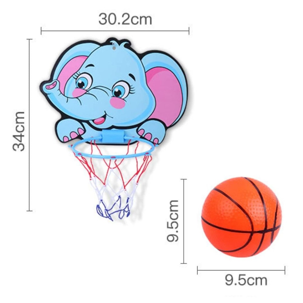 Montessori Mini Basketball Hoop Indoor Outdoor Kids Sports Toy 5