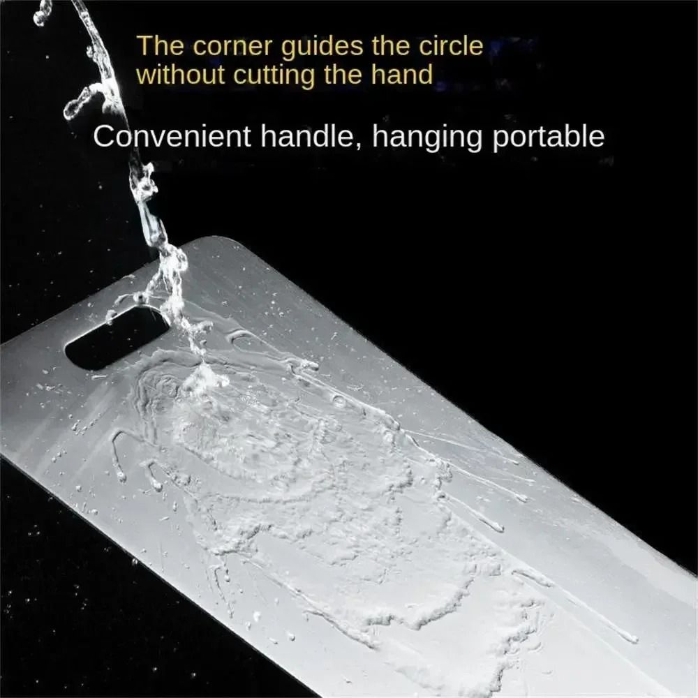 Stainless Steel Cutting Board Antibacterial Kitchen Prep Board 8