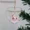 Transparent Double Sided Mini Christmas Tree Ornament Pendant 6