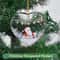Transparent Double Sided Mini Christmas Tree Ornament Pendant 7