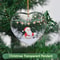 Transparent Double Sided Mini Christmas Tree Ornament Pendant 7