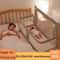 Lightweight Baby Bedside Crib Dual Use Infant Cot For Safe Sleep 9