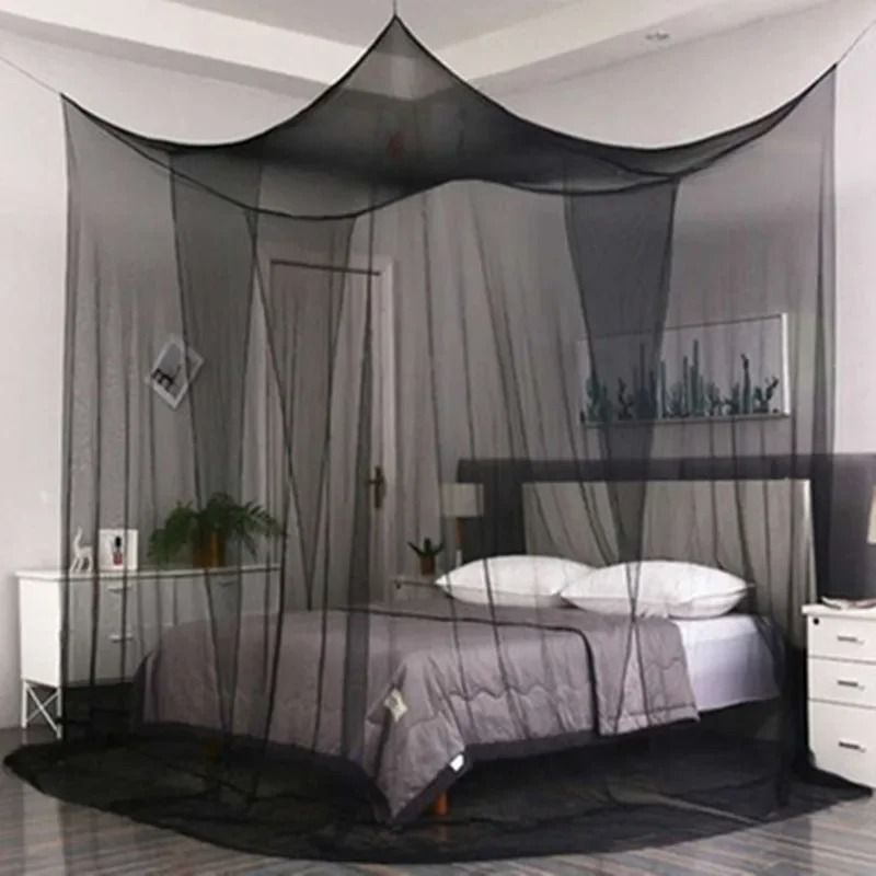 Four Door Mosquito Net Canopy Bed Net For King Queen Beds 1