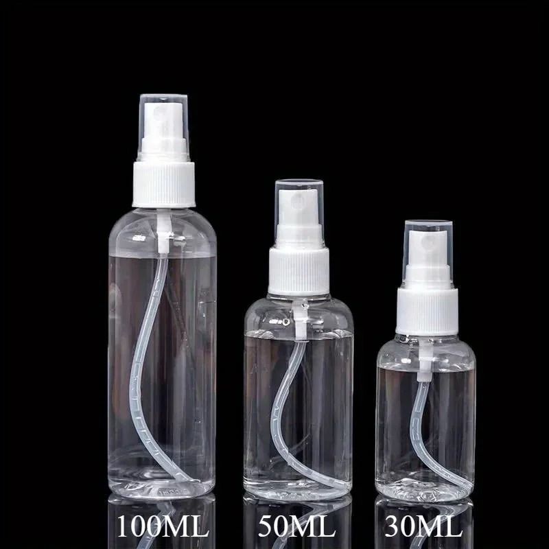 Mini Refillable Spray Bottle Set Transparent Travel Water Sprayers 1