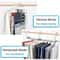 Magic Multi Layer Pants Hanger Space Saving Closet Organizer 1