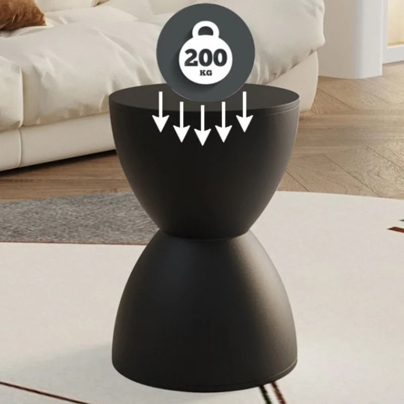 Nordic Round Footstool Multi Purpose Shoe Stool And Side Table 4