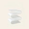 Nordic Transparent Acrylic Bookshelf Side Table Magazine Rack 2