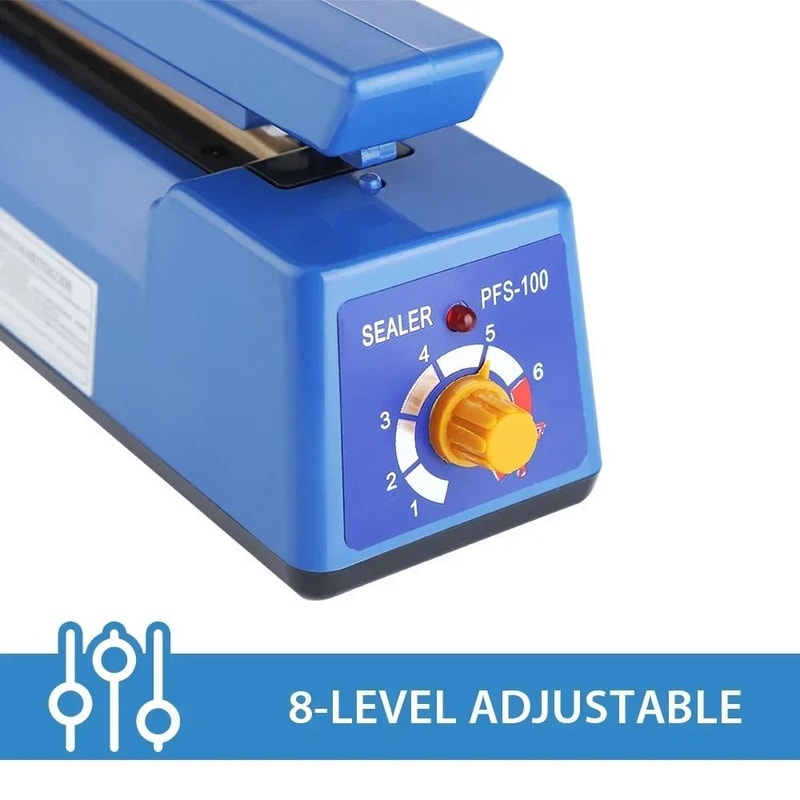 Manual Impulse Heat Sealer 8 Inch Plastic Bag Sealing Machine 1