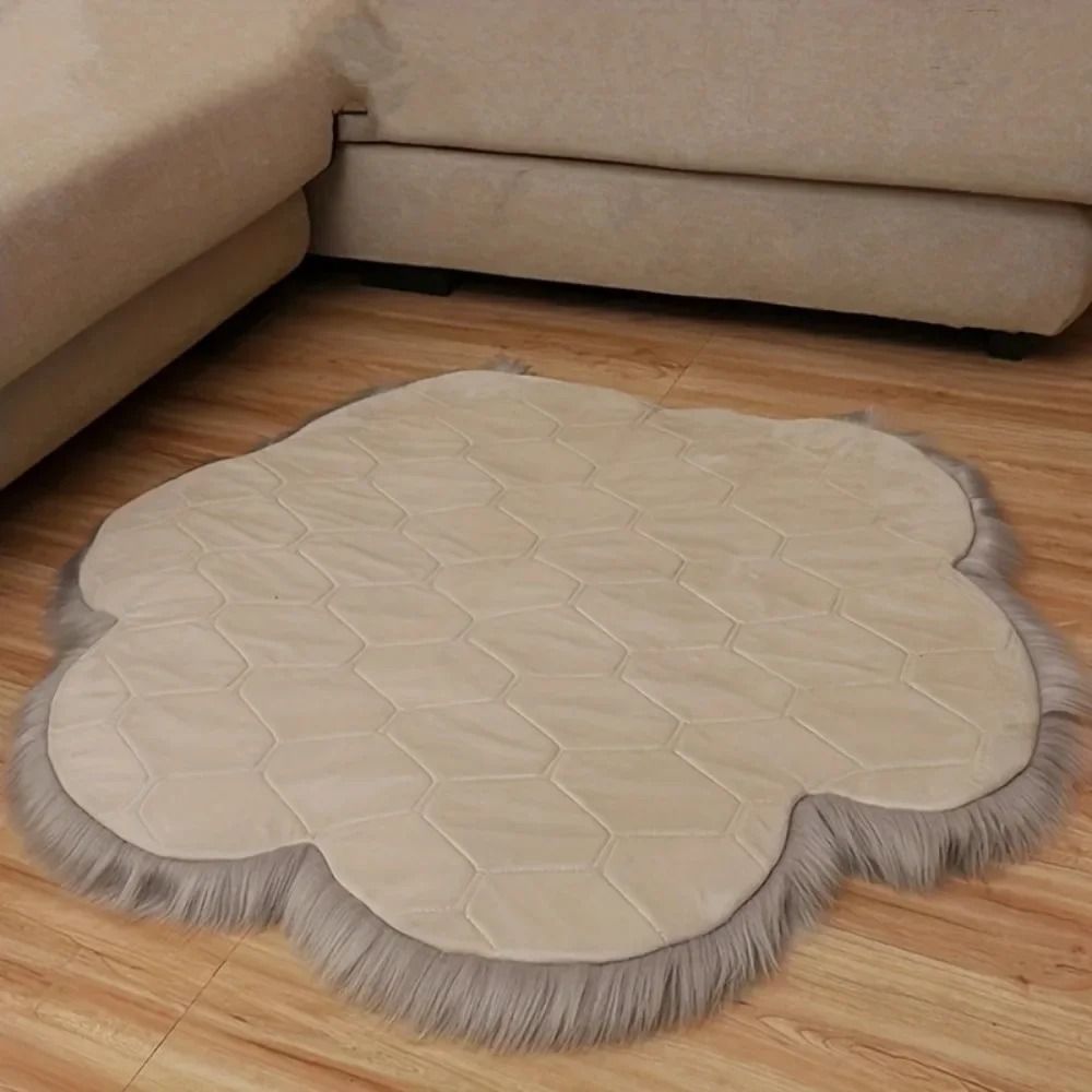 Cute Cat Paw Plush Carpet Soft Decorative Floor Mat 6
