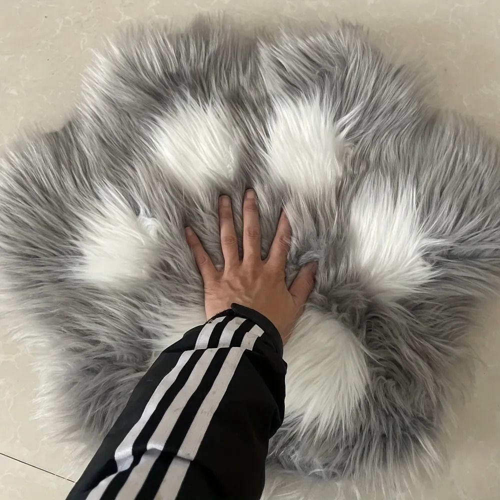 Cute Cat Paw Plush Carpet Soft Decorative Floor Mat 7
