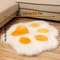 Cute Cat Paw Plush Carpet Soft Decorative Floor Mat 9