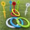 Outdoor Toss Ring Game Set Durable PVC Throwing Rings For Lawn And Beach 0