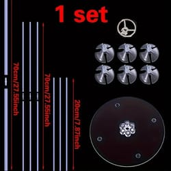 balloon stick stand table centerpiece holder with base and pole