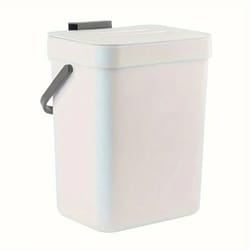 space saving quiet close trash can sealed kitchen office bin