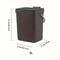 Space Saving Quiet Close Trash Can Sealed Kitchen Office Bin 1