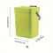 Space Saving Quiet Close Trash Can Sealed Kitchen Office Bin 3