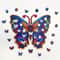 Colorful Butterfly Wooden Jigsaw Puzzle Unique Shaped Gift Puzzle 4