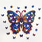 Colorful Butterfly Wooden Jigsaw Puzzle Unique Shaped Gift Puzzle 4