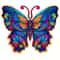Colorful Butterfly Wooden Jigsaw Puzzle Unique Shaped Gift Puzzle 0