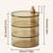 Rotatable Transparent Food Storage Box Multi Layer Sealed Snack Container 5