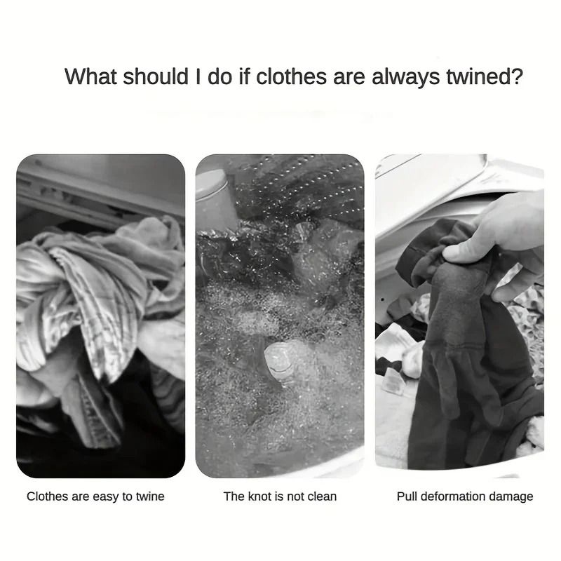 Silicone Laundry Balls Reusable Anti Fouling Washing Machine Cleaner Set 5