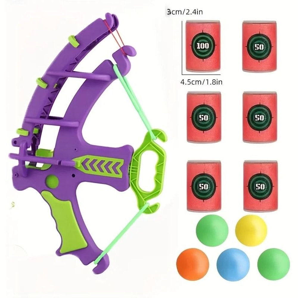 Soft Foam Dart Target Toy Indoor Archery Set For Kids 6